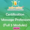 Certification of Massage Professional (5 Modules)-Melbourne