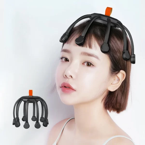 MingKang High Quality Electric Head Massage Relax Scalp Head Massage Octopus Head Massager - Image 6